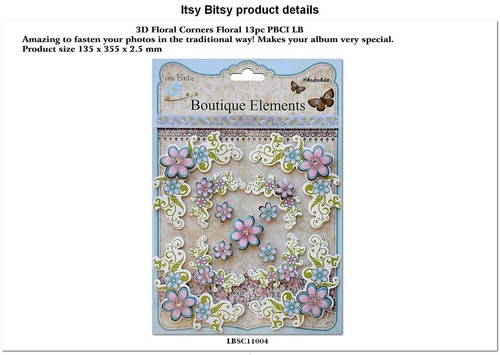 3D floral photo frame 3D floral photo frame