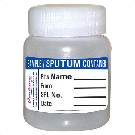 Sputum Container Sputum Container