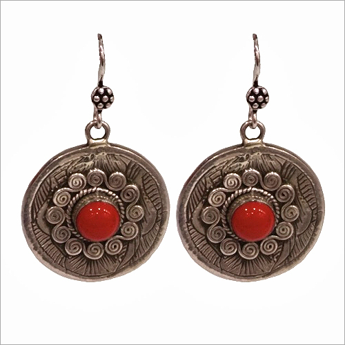 Traditional Round Silver Earrings Traditional Round Silver Earrings