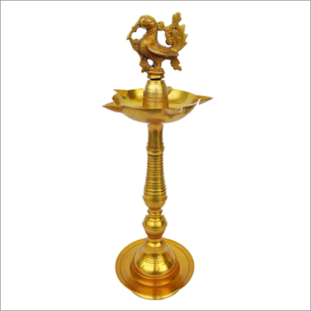 Brass Long Stand Diya Brass Long Stand Diya