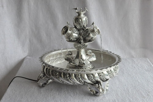 Silver Decorative Candle Stand Silver Decorative Candle Stand