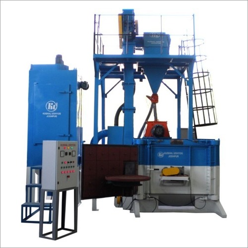 Swing Table Shot Blasting Machine Swing Table Shot Blasting Machine