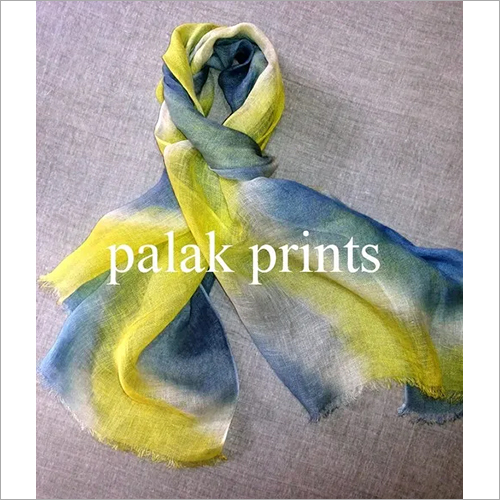 Linen Tie Dye Stoles Linen Tie Dye Stoles