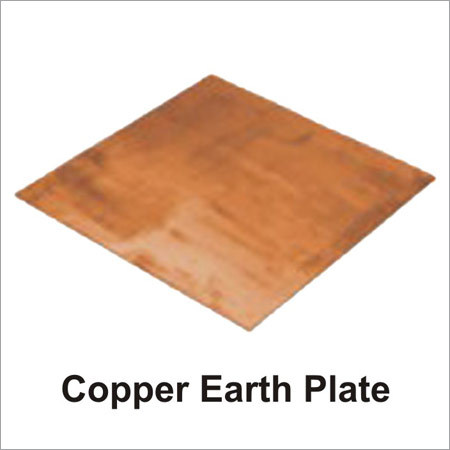 Copper Earthing Plate Copper Earthing Plate