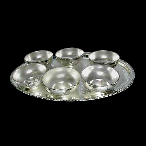 Antique Silver Dry Fruit Set Antique Silver Dry Fruit Set