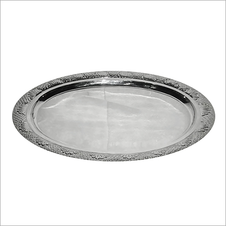 Oval Silver Tray Oval Silver Tray