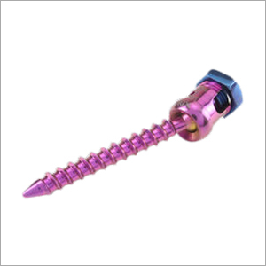 Double Lock Poly Axial Screw Neurosurgery Implants Double Lock Poly Axial Screw Neurosurgery Implants