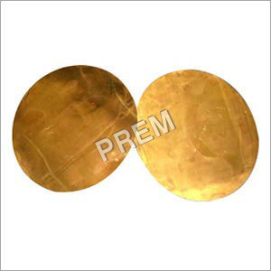 Brass Sheet Circle Brass Sheet Circle