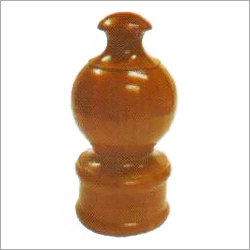 Round Wooden Finial Round Wooden Finial