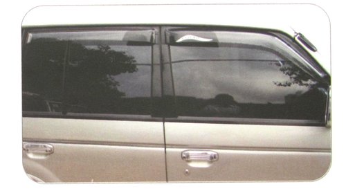 Mitsubishi- Door visor pajero black dotted wdv-182 Mitsubishi- Door visor pajero black dotted wdv-182