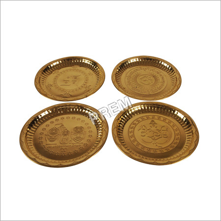 Traditional Printed Brass Plates Traditional Printed Brass Plates