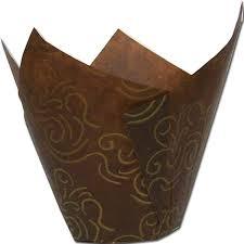 Brown Tulip Baking Cups Brown Tulip Baking Cups