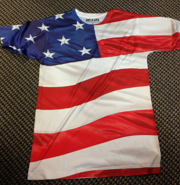 Men Sublimation USA print Tshirt Men Sublimation USA print Tshirt