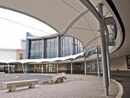Tensile Fabric Walkway Structure Tensile Fabric Walkway Structure