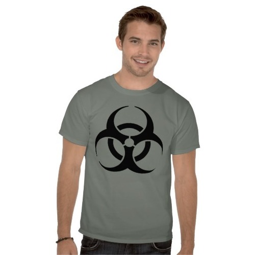 Biohazard printed Tshirt Biohazard printed Tshirt