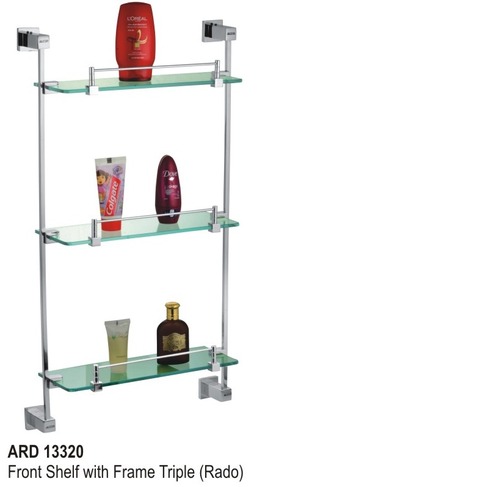 Front shelf with frame triple Front shelf with frame triple