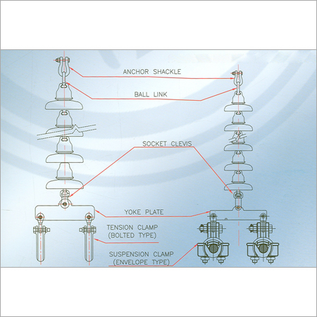 Single Suspension String for Twin Conductors Single Suspension String for Twin Conductors