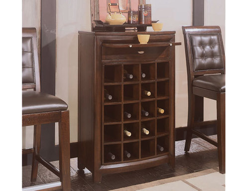 Dark Winerack Bar Cabinet Dark Winerack Bar Cabinet