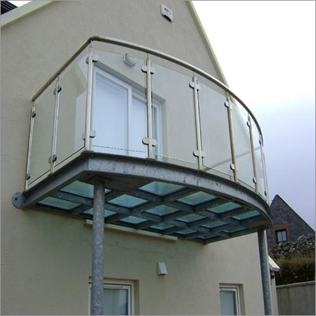 Tempered Glass Railing Balcony Tempered Glass Railing Balcony