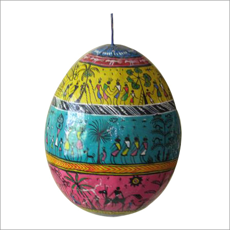 Saura Painting On Coconut Saura Painting On Coconut