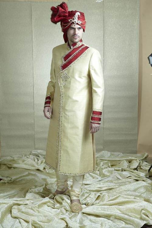 Angrakh Wedding Sherwani Angrakh Wedding Sherwani