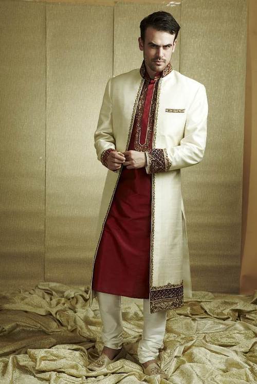 Three Piece Sherwani Three Piece Sherwani