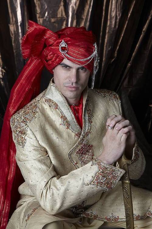 Cream Sherwani Cream Sherwani