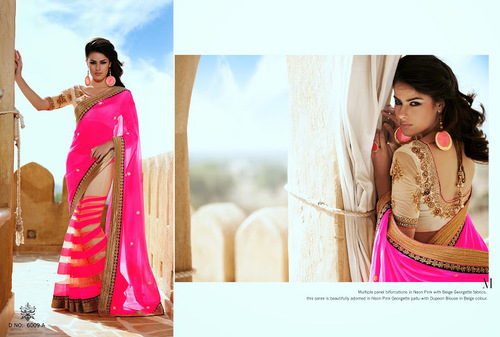 Fancy Work Sarees Fancy Work Sarees