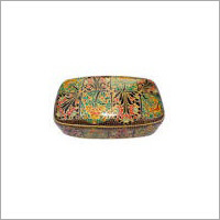 Kashmiri Paper Mache Box Kashmiri Paper Mache Box