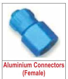 ALUMINIUM CONNECTORS FEMALE ALUMINIUM CONNECTORS FEMALE