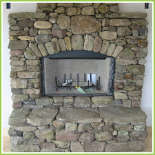 Indian Sandstone Fireplace Indian Sandstone Fireplace