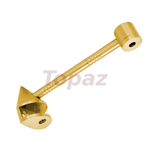 Brass Pyramid Glass Bracket Brass Pyramid Glass Bracket