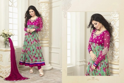 Printed Bollywood Salwar Suit Printed Bollywood Salwar Suit