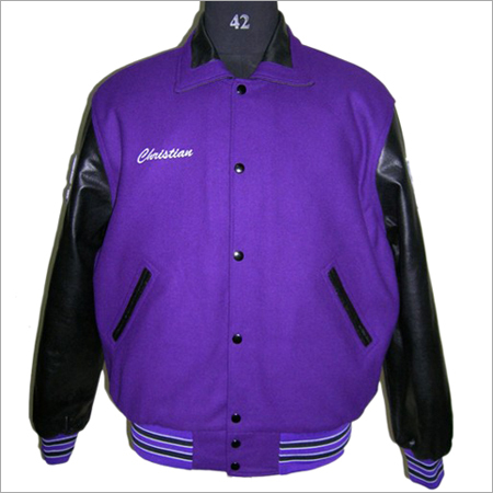 Retro Collar Varsity Jacket Retro Collar Varsity Jacket
