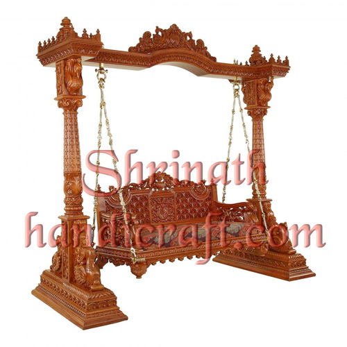 Carved Teak Swings Carved Teak Swings