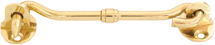 Brass Classic Cabinet Gate Hook Brass Classic Cabinet Gate Hook