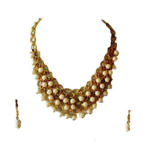 Pearl Statement Necklace Set 248 Pearl Statement Necklace Set 248