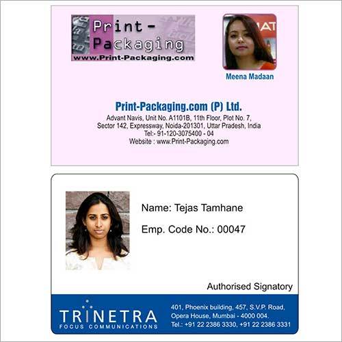 Horizontal ID Cards Horizontal ID Cards