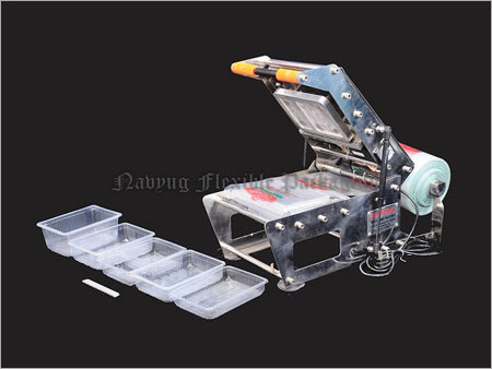Plastic Tray Sealing Machine Plastic Tray Sealing Machine
