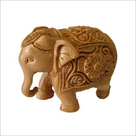 Handcrafted Wooden Elephant Handcrafted Wooden Elephant