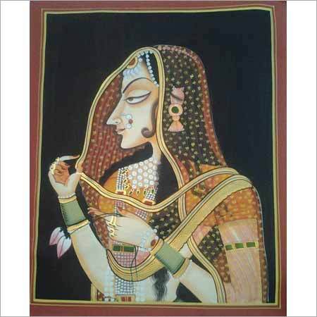 Indian Silk Paintings Indian Silk Paintings