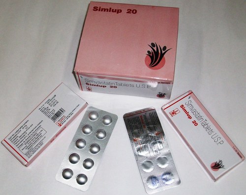 Simlup Simvastatin 5mg/10mg/20mg Tablets Simlup Simvastatin 5mg/10mg/20mg Tablets