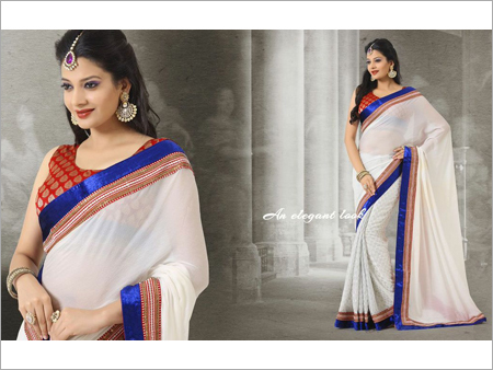 Plain Party Wear Sarees Plain Party Wear Sarees