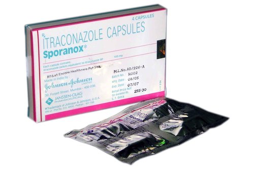 Sporanox Itraconazole 100mg Capsules Sporanox Itraconazole 100mg Capsules