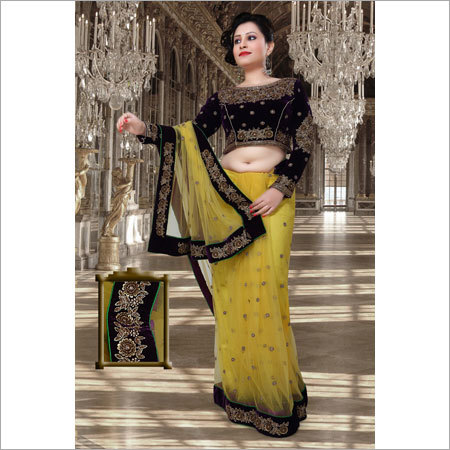 Designer Lehenga Style Saree Designer Lehenga Style Saree