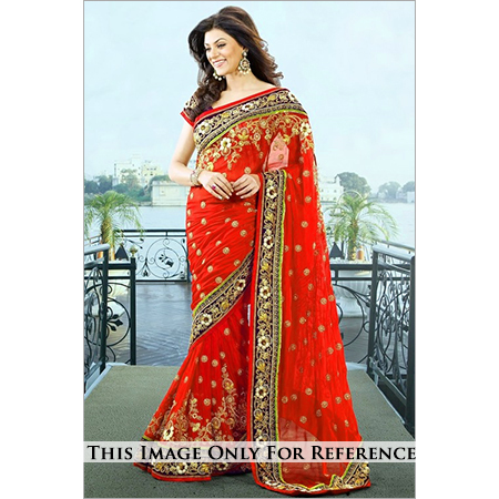 Embroidered Saree Embroidered Saree