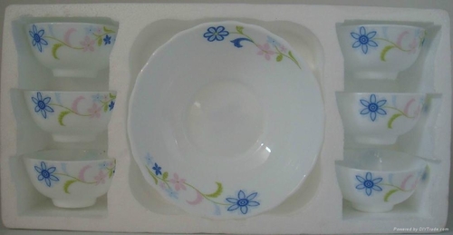 7pcs pudding set, opalware 7pcs pudding set, opalware