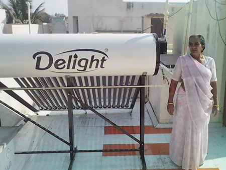 Vacuum tube solar water heater Vacuum tube solar water heater