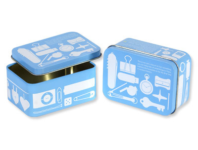 Rectangular Tin Box Rectangular Tin Box