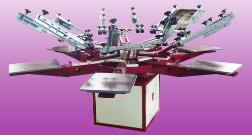 4 Color Manual Screen Printing Machine 4 Color Manual Screen Printing Machine